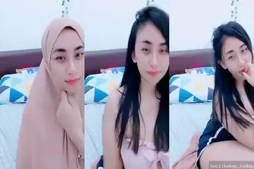 Cewek Hijab Polos Lepas Kendali Di Live Muncrat HD poster